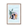 Picture of Yoga Girl II  _GroupedProduct_Rectangle_Portrait_Framed_Matted_