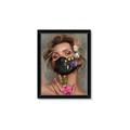 Picture of Masked Girl II _GroupedProduct_Rectangle_Portrait_Framed_Matted_