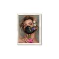 Picture of Masked Girl II _GroupedProduct_Rectangle_Portrait_Framed_Matted_