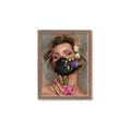Picture of Masked Girl II _GroupedProduct_Rectangle_Portrait_Framed_Matted_