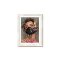 Picture of Masked Girl II _GroupedProduct_Rectangle_Portrait_Framed_Matted_