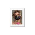 Picture of Masked Girl II _GroupedProduct_Rectangle_Portrait_Framed_Matted_