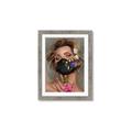 Picture of Masked Girl II _GroupedProduct_Rectangle_Portrait_Framed_Matted_