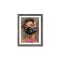 Picture of Masked Girl II _GroupedProduct_Rectangle_Portrait_Framed_Matted_