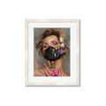 Picture of Masked Girl II _GroupedProduct_Rectangle_Portrait_Framed_Matted_