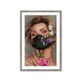 Picture of Masked Girl II _GroupedProduct_Rectangle_Portrait_Framed_Matted_