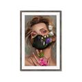 Picture of Masked Girl II _GroupedProduct_Rectangle_Portrait_Framed_Matted_