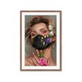 Picture of Masked Girl II _GroupedProduct_Rectangle_Portrait_Framed_Matted_
