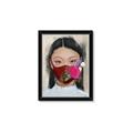 Picture of Masked Girl III _GroupedProduct_Rectangle_Portrait_Framed_Matted_
