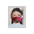 Picture of Masked Girl III _GroupedProduct_Rectangle_Portrait_Framed_Matted_