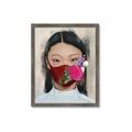 Picture of Masked Girl III _GroupedProduct_Rectangle_Portrait_Framed_Matted_