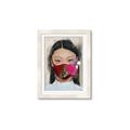 Picture of Masked Girl III _GroupedProduct_Rectangle_Portrait_Framed_Matted_