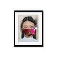 Picture of Masked Girl III _GroupedProduct_Rectangle_Portrait_Framed_Matted_