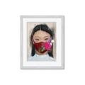 Picture of Masked Girl III _GroupedProduct_Rectangle_Portrait_Framed_Matted_