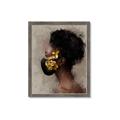 Picture of Masked Girl IV _GroupedProduct_Rectangle_Portrait_Framed_Matted_