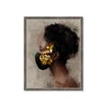 Picture of Masked Girl IV _GroupedProduct_Rectangle_Portrait_Framed_Matted_