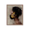 Picture of Masked Girl IV _GroupedProduct_Rectangle_Portrait_Framed_Matted_