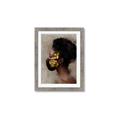 Picture of Masked Girl IV _GroupedProduct_Rectangle_Portrait_Framed_Matted_