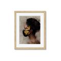 Picture of Masked Girl IV _GroupedProduct_Rectangle_Portrait_Framed_Matted_