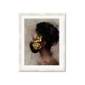 Picture of Masked Girl IV _GroupedProduct_Rectangle_Portrait_Framed_Matted_
