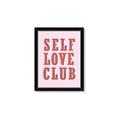 Picture of Self Love Club _GroupedProduct_Rectangle_Portrait_Framed_Matted_