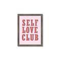 Picture of Self Love Club _GroupedProduct_Rectangle_Portrait_Framed_Matted_