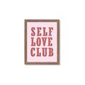 Picture of Self Love Club _GroupedProduct_Rectangle_Portrait_Framed_Matted_