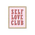 Picture of Self Love Club _GroupedProduct_Rectangle_Portrait_Framed_Matted_