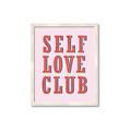 Picture of Self Love Club _GroupedProduct_Rectangle_Portrait_Framed_Matted_