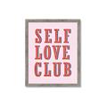 Picture of Self Love Club _GroupedProduct_Rectangle_Portrait_Framed_Matted_