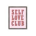 Picture of Self Love Club _GroupedProduct_Rectangle_Portrait_Framed_Matted_