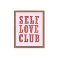 Picture of Self Love Club _GroupedProduct_Rectangle_Portrait_Framed_Matted_