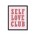 Picture of Self Love Club _GroupedProduct_Rectangle_Portrait_Framed_Matted_