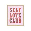 Picture of Self Love Club _GroupedProduct_Rectangle_Portrait_Framed_Matted_