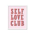 Picture of Self Love Club _GroupedProduct_Rectangle_Portrait_Framed_Matted_