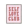 Picture of Self Love Club _GroupedProduct_Rectangle_Portrait_Framed_Matted_