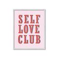 Picture of Self Love Club _GroupedProduct_Rectangle_Portrait_Framed_Matted_