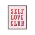 Picture of Self Love Club _GroupedProduct_Rectangle_Portrait_Framed_Matted_