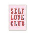 Picture of Self Love Club _GroupedProduct_Rectangle_Portrait_Framed_Matted_