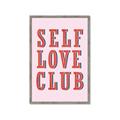 Picture of Self Love Club _GroupedProduct_Rectangle_Portrait_Framed_Matted_