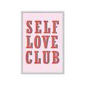 Picture of Self Love Club _GroupedProduct_Rectangle_Portrait_Framed_Matted_