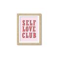 Picture of Self Love Club _GroupedProduct_Rectangle_Portrait_Framed_Matted_