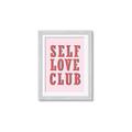 Picture of Self Love Club _GroupedProduct_Rectangle_Portrait_Framed_Matted_