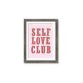 Picture of Self Love Club _GroupedProduct_Rectangle_Portrait_Framed_Matted_