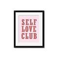 Picture of Self Love Club _GroupedProduct_Rectangle_Portrait_Framed_Matted_
