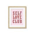 Picture of Self Love Club _GroupedProduct_Rectangle_Portrait_Framed_Matted_