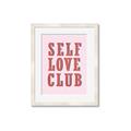 Picture of Self Love Club _GroupedProduct_Rectangle_Portrait_Framed_Matted_