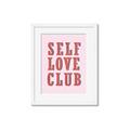 Picture of Self Love Club _GroupedProduct_Rectangle_Portrait_Framed_Matted_