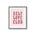 Picture of Self Love Club _GroupedProduct_Rectangle_Portrait_Framed_Matted_