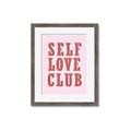 Picture of Self Love Club _GroupedProduct_Rectangle_Portrait_Framed_Matted_